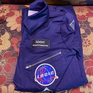 The Incredible True Story Jumpsuit – NAVY BLUE – Medium